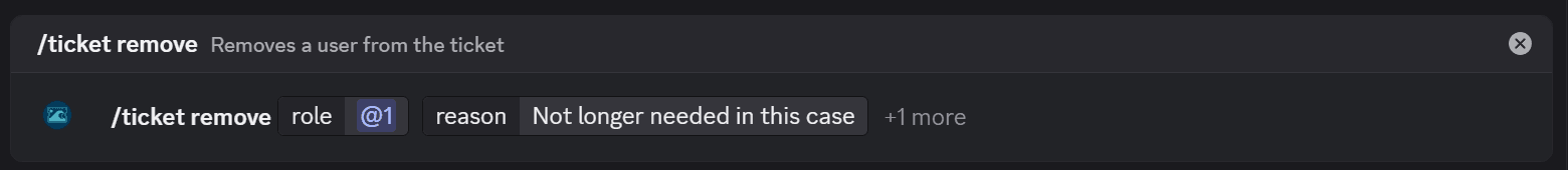 Remove Role Example