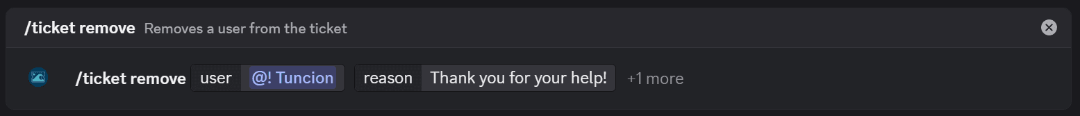 Remove User Example