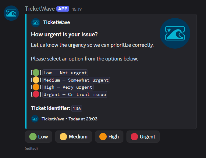 Ticket Step in a Ticket