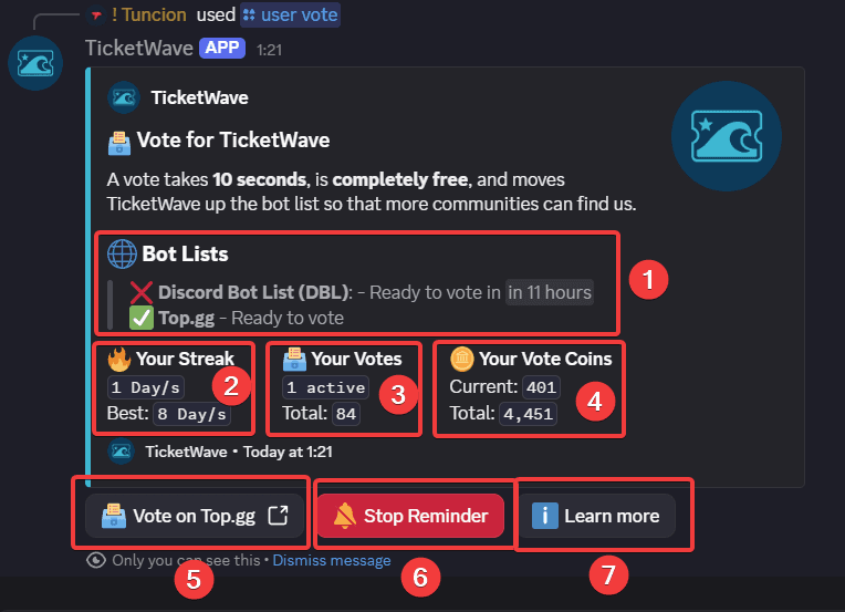 Vote Embed