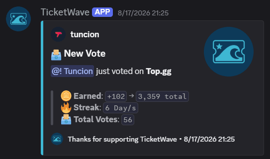 Vote Announcement