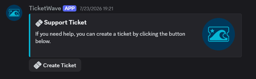 Ticket Panel