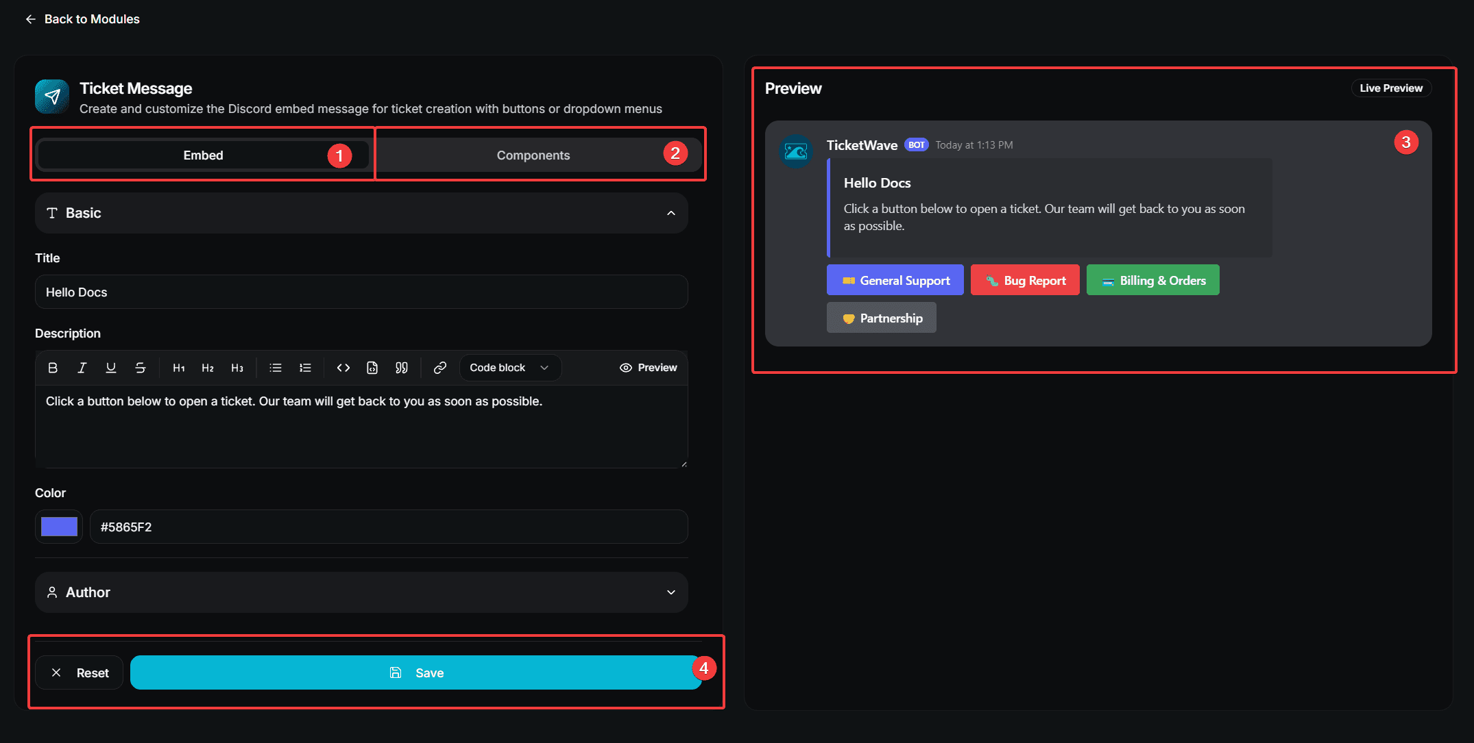 Embed Creator