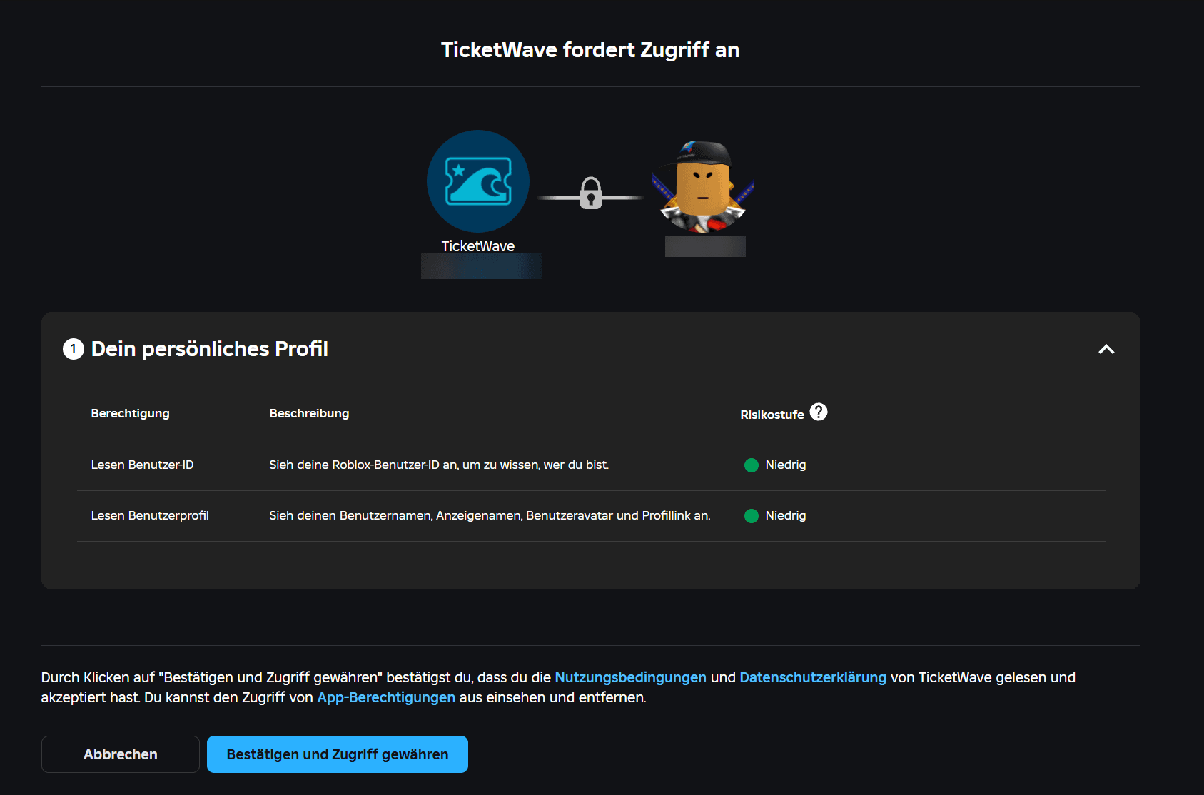 Roblox Authentication Step